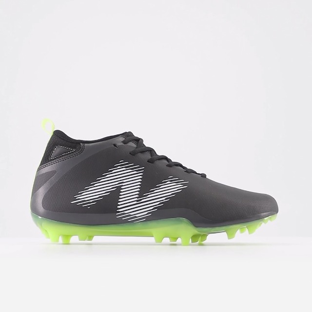 Amazon.com | New Balance Men's Rush V4 Mid Lacrosse Shoe, Black